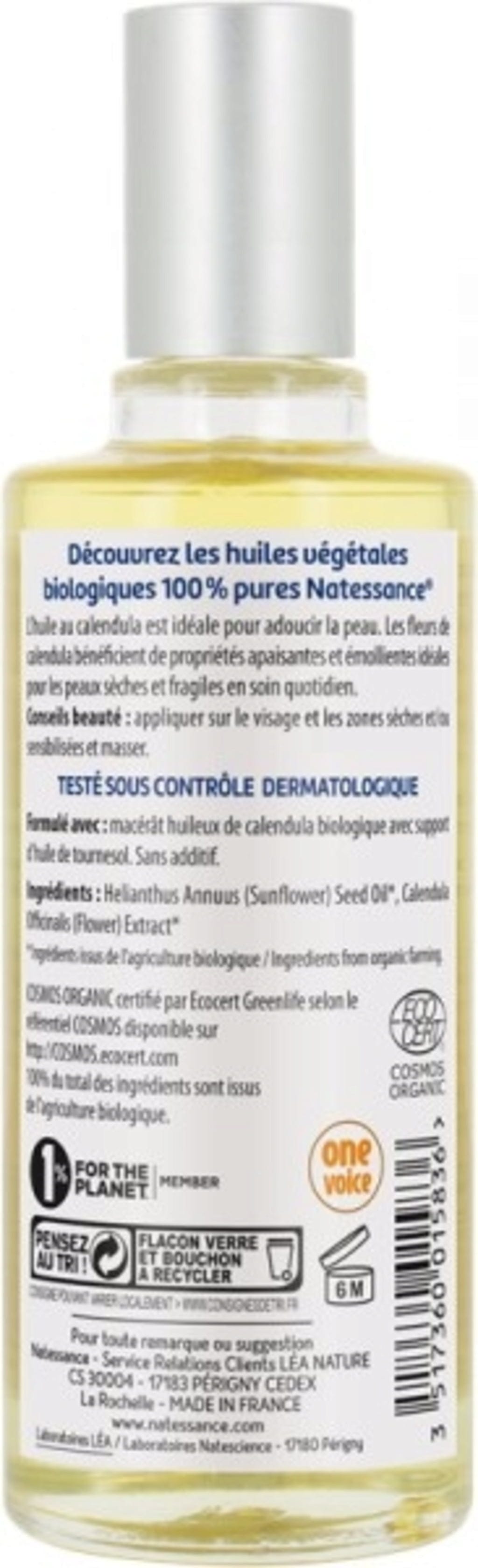 Natessance  Calendulaöl, 50 ml