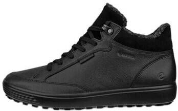 ECCO Soft 7 Tred W Veterboots zwart Leer Sneakers Unisex