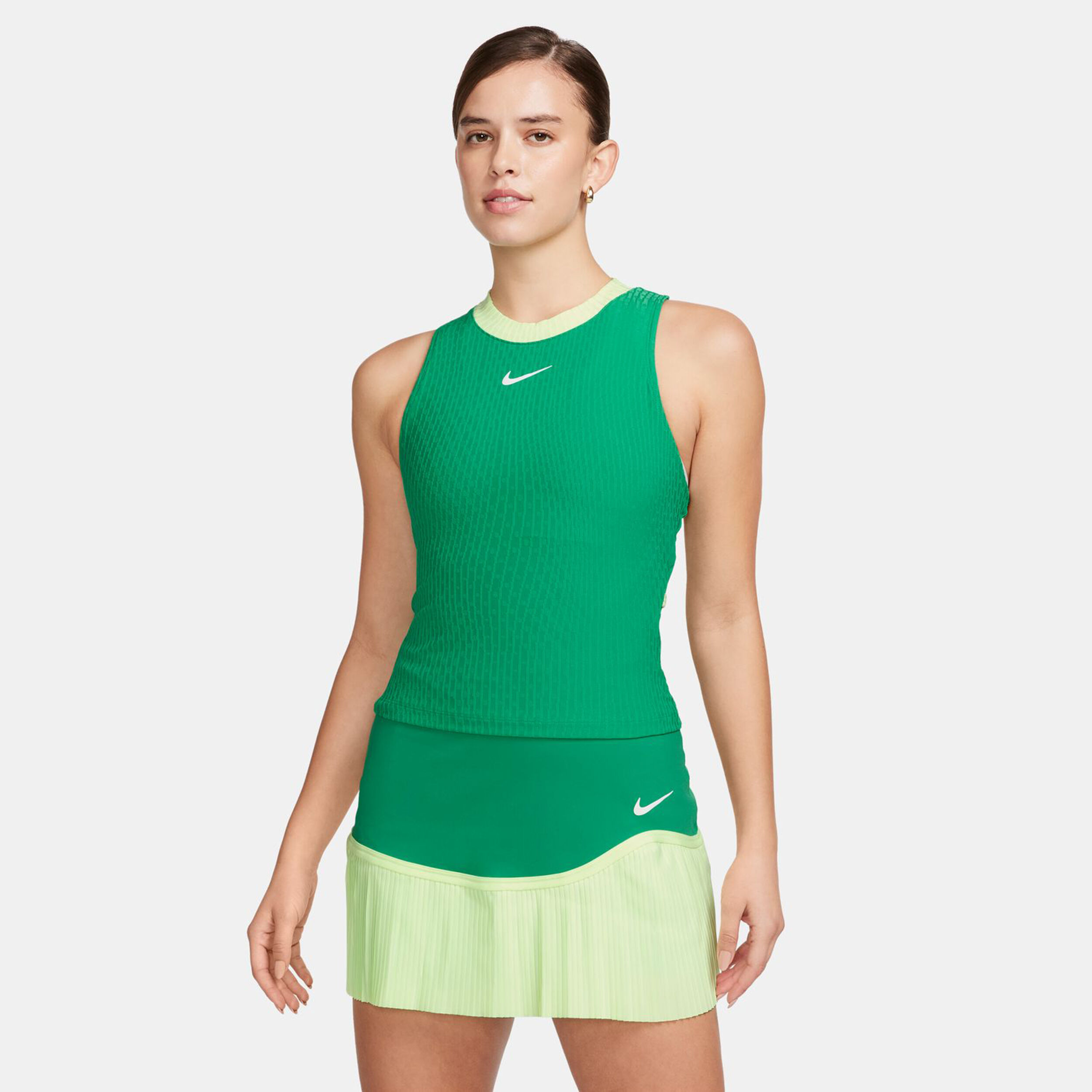 Nike Court Dri-Fit Slam Débardeur Tank Top Femmes - Vert