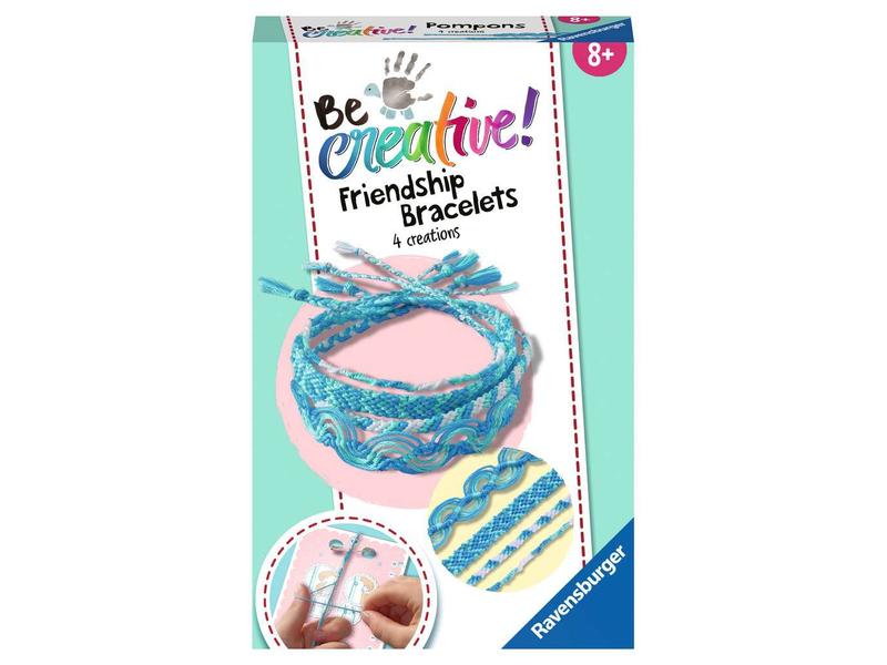 Ravensburger Bastelset Be Creative Freundschaftsbändchen Armbänder zum Selbermachen!