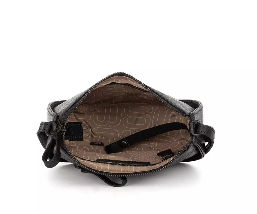 Spikes & Sparrow Emilie Crossbody Tas Black