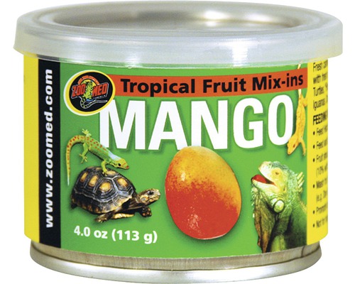 Reptielenvoer ZOO MED Tropische Fruit Mix-ins Mango 95 g