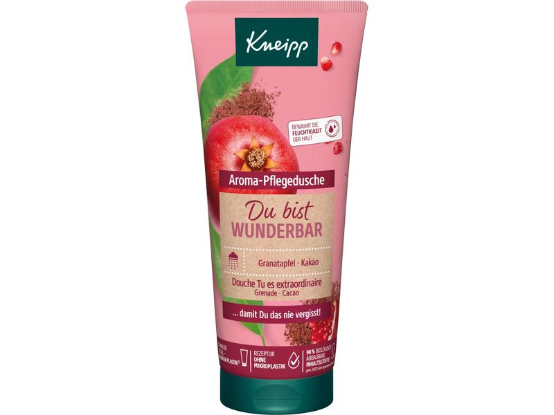 Kneipp Aroma-Pflegedusche Du bist wunderbar 200 ml Natürliche Pflegedusche sorgt für ein geschmeidiges Hautgefühl