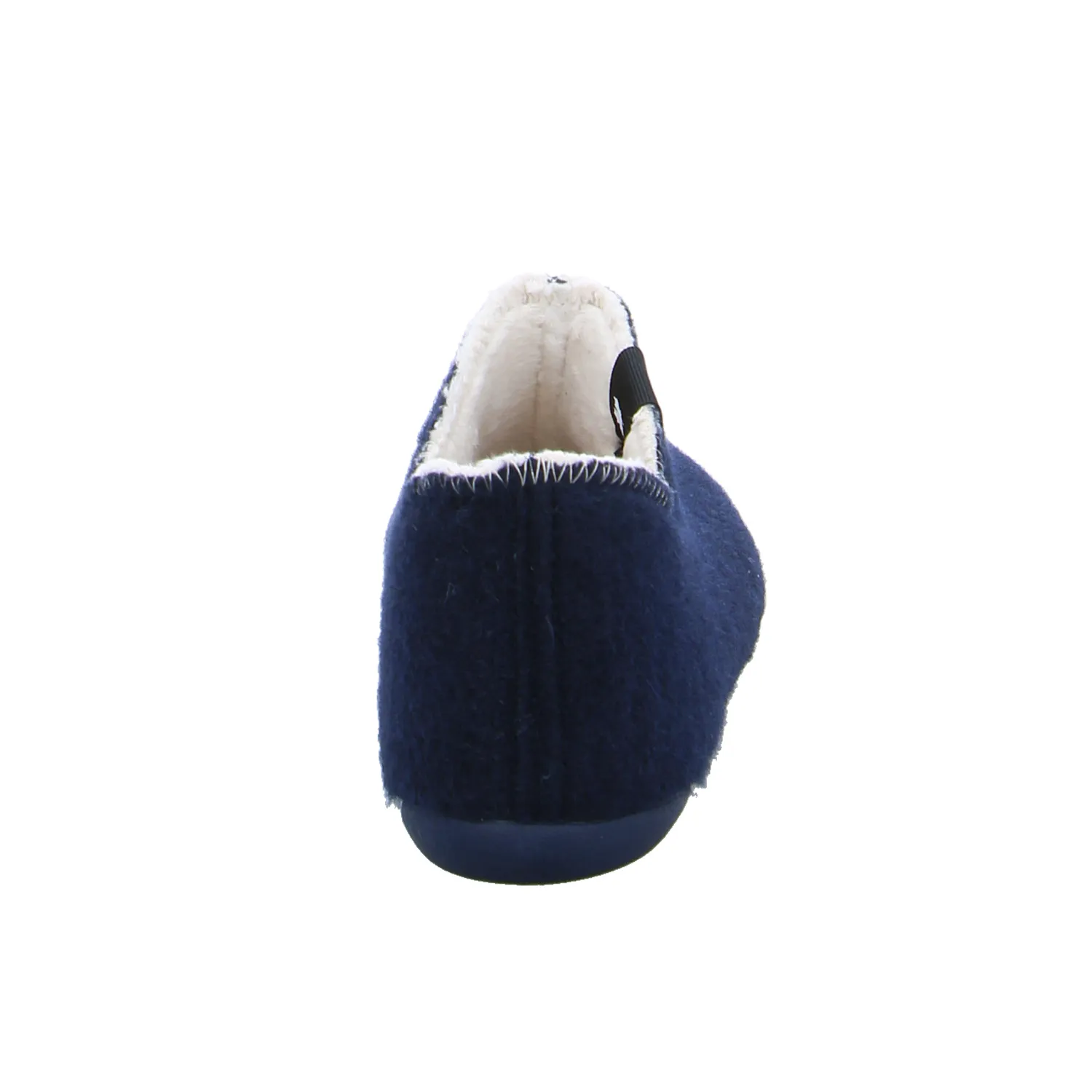 VAN DER LAAN Hausschuh Blau Textil
