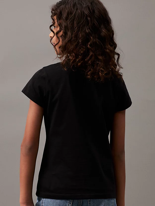 Camiseta slim fit com logo