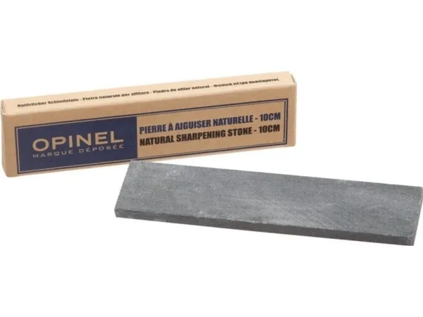 Opinel 3123840015410, Enkelsidet slibesten, 1 stk, Grå, 100 mm