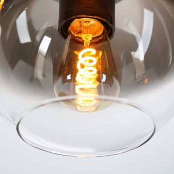 Eglo hanglamp Ariscani zwart 1-lichts