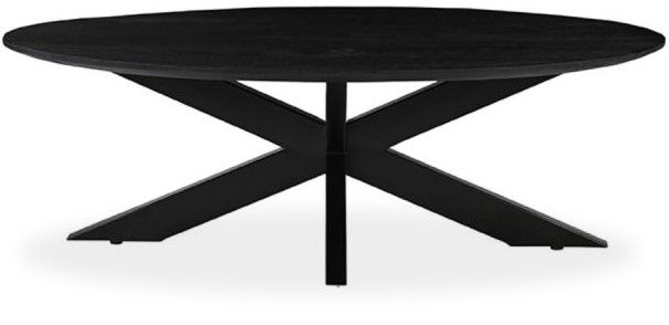 Salontafel Zwart AC-49.091 James B130 x D70 x H43 cm