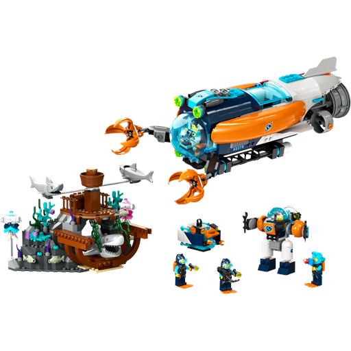 LEGO City Dybhavsudforsknings-Ubåd - 60379