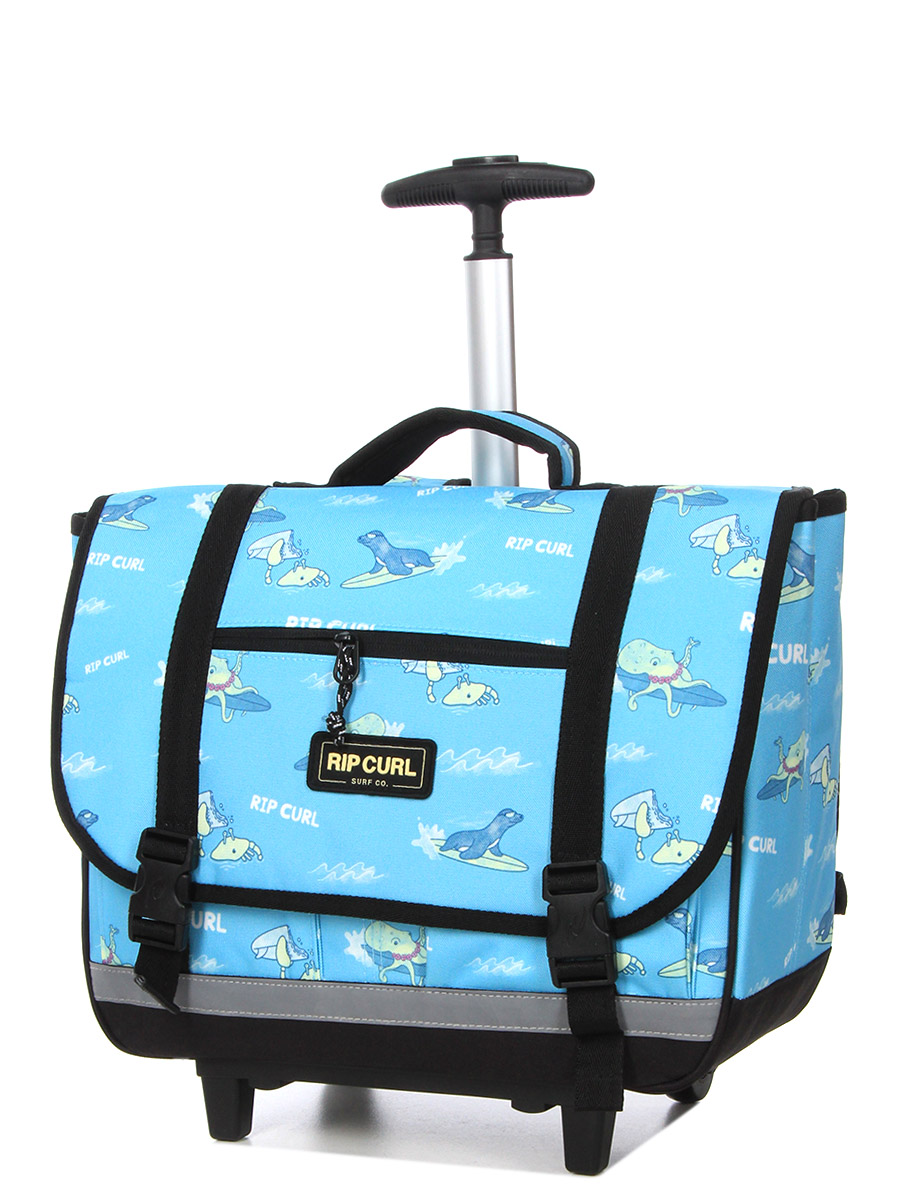 Cartable À roulettes Rip Curl Animal Ocean Wheeley Satchel 38 cm
