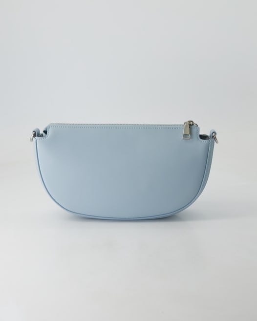 Seidenfelt Melbu Halfmoon Bag Umhängetasche in Blau