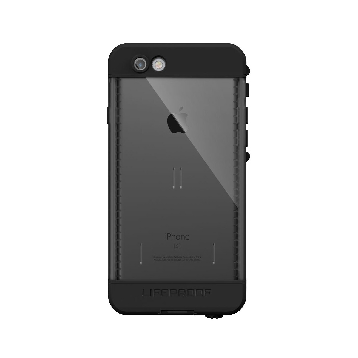 Lifeproof NUUD iPhone 6S deksel (sort)