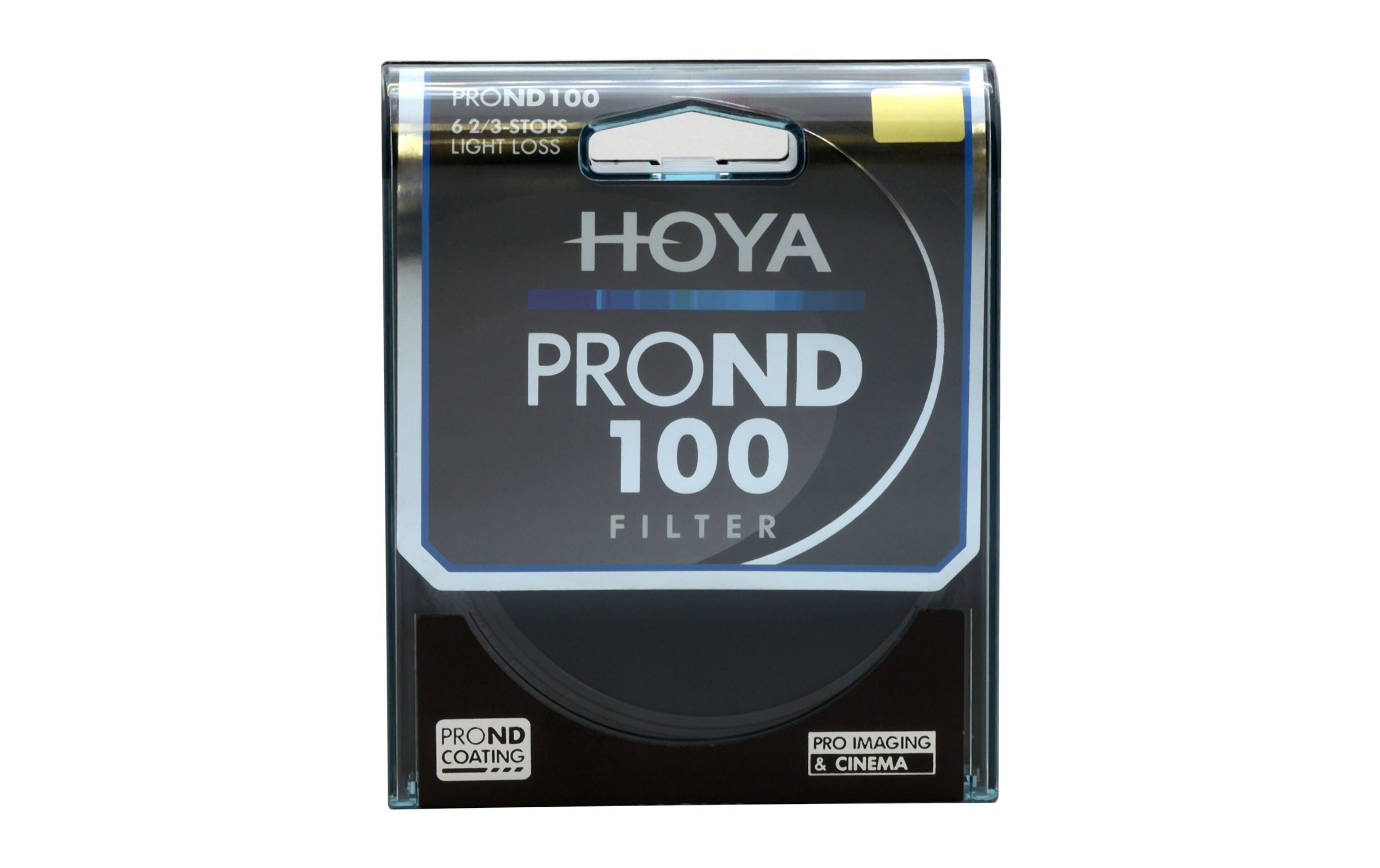 Graufilter Pro ND100 – 49 mmND Filter, der das Licht auf ein Äquivalent von 6 2/3 Blendenstufen reduziert