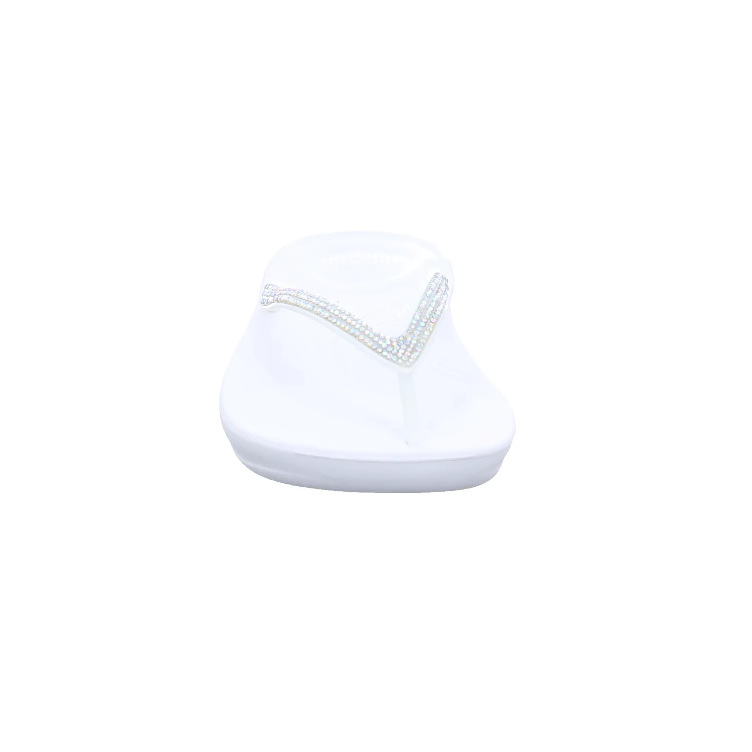 FITFLOP Zehentrenner-FlipFlop Weiss Lederimitat