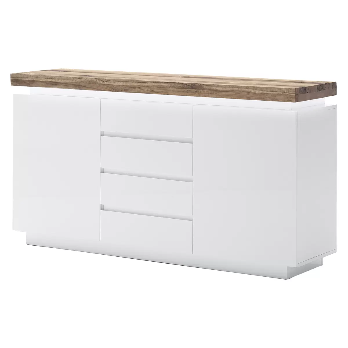 Sideboard Romina Artisan Eiche,weiss
