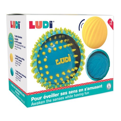 Ludi - Sansebolde sæt - Blå