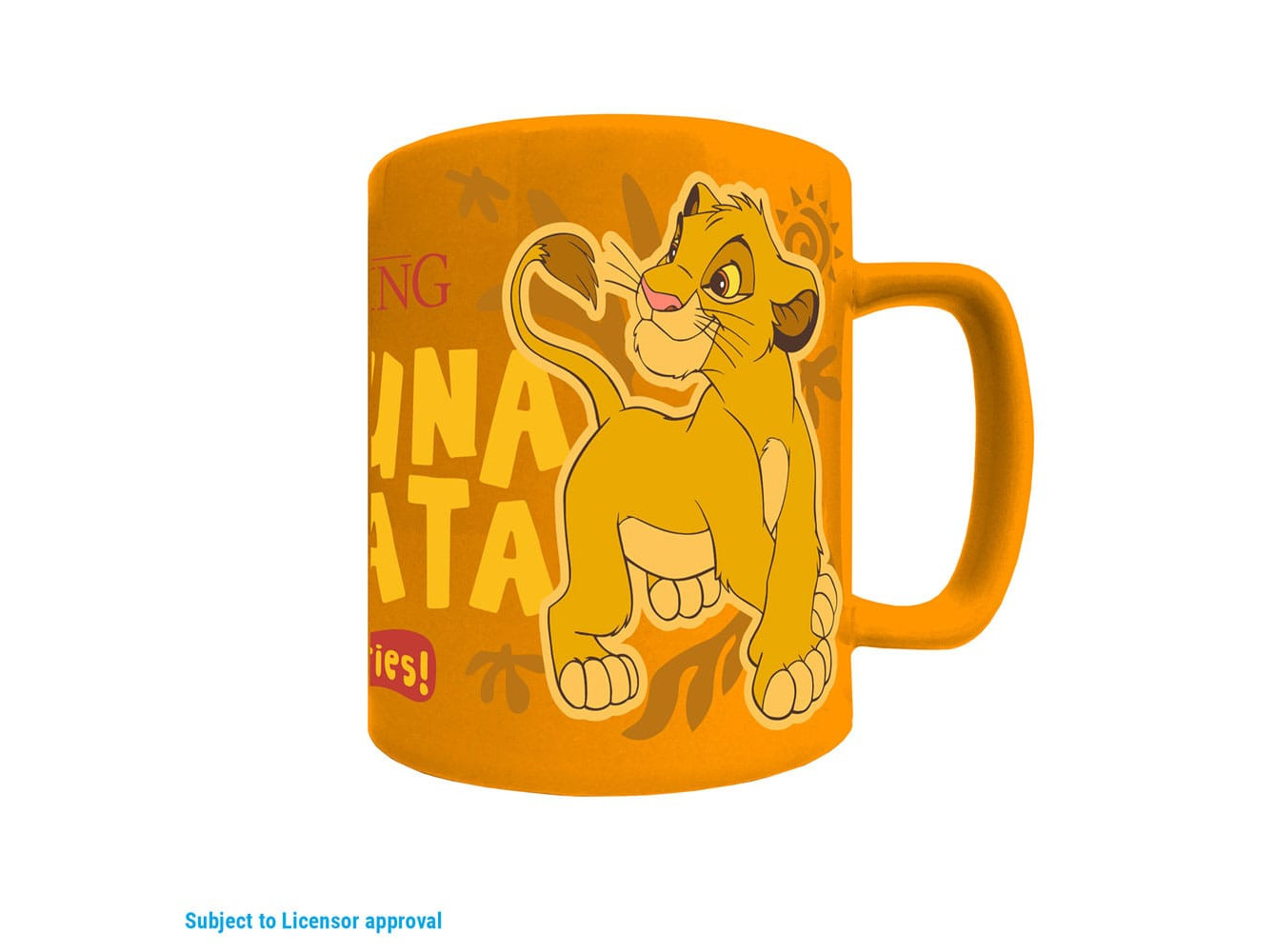CANECA FELPUDA REI LEÃO