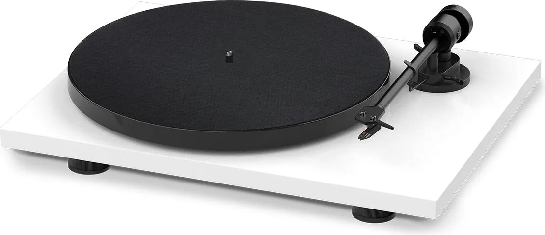 Pro-Ject E1 OM5 Blanc Platines vinyle