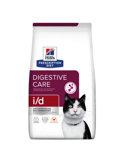 Hill's Prescription Diet I\/D Digestive Care Zak Kip - Kattenvoer