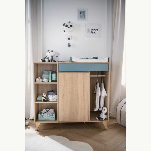 Commode à langer évolutive NOVA Argile - SAUTHON