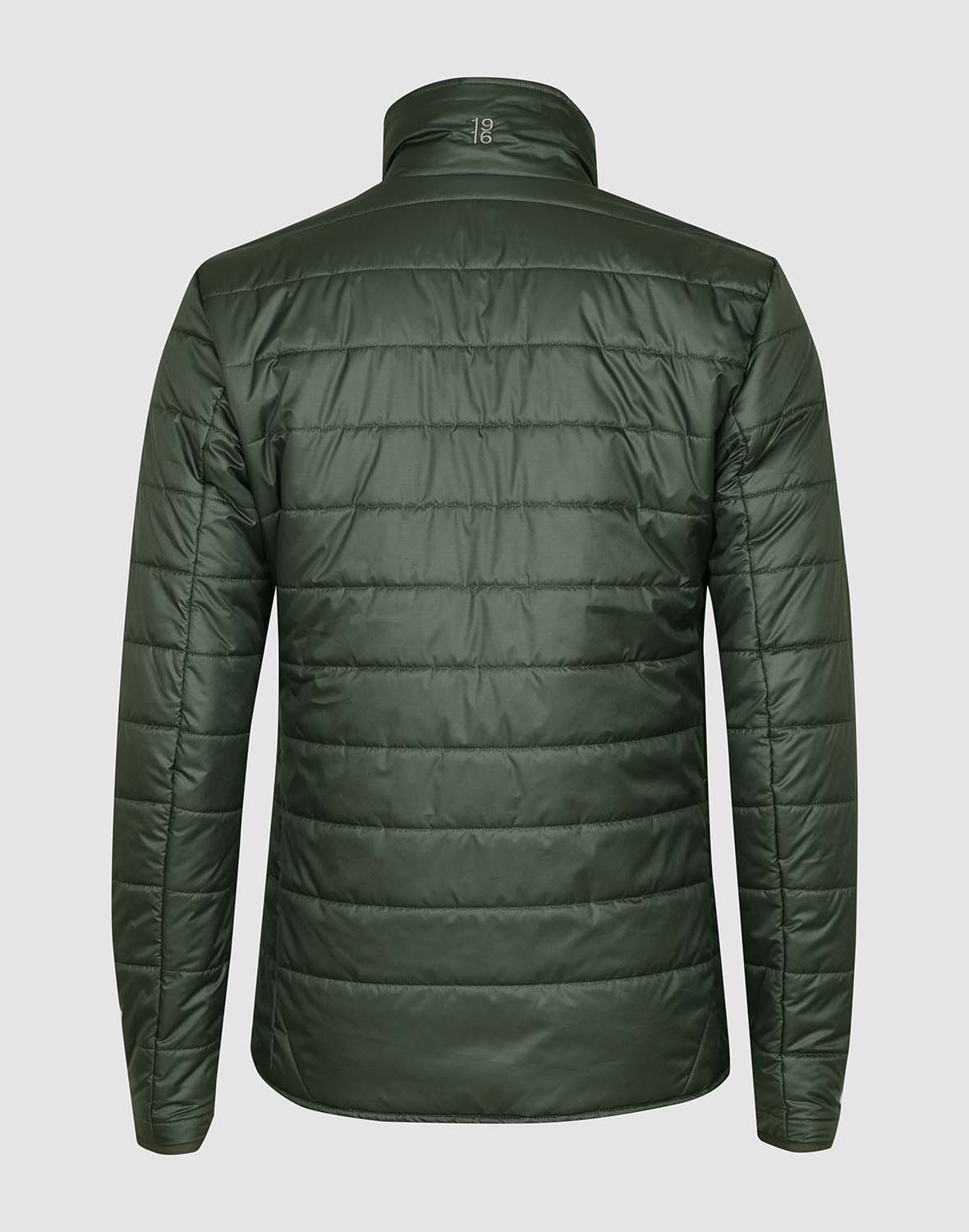 Jas van gerecycled polyester en merinowol voor heren