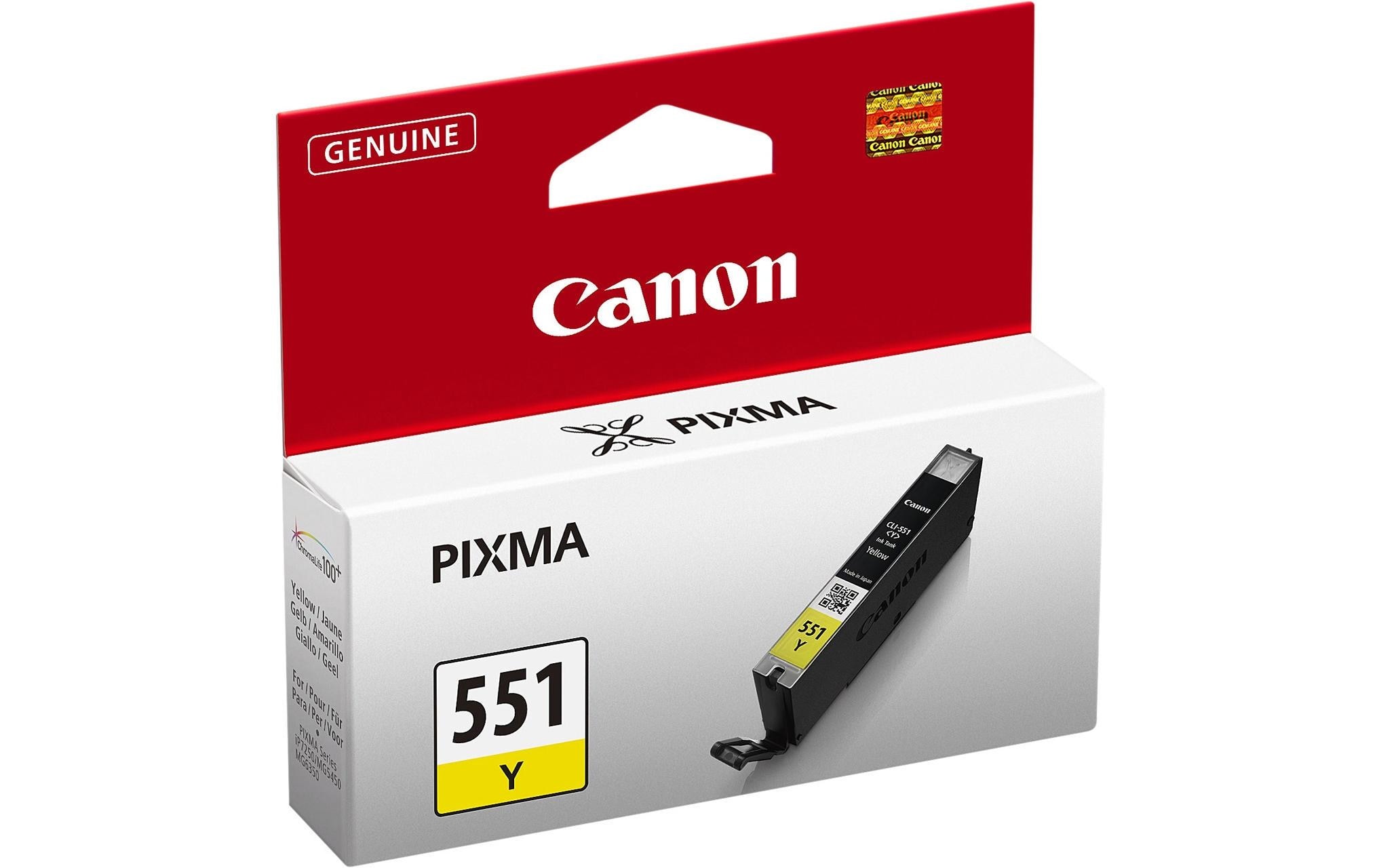 Tinte CLI-551Y YellowTinte, schwarz