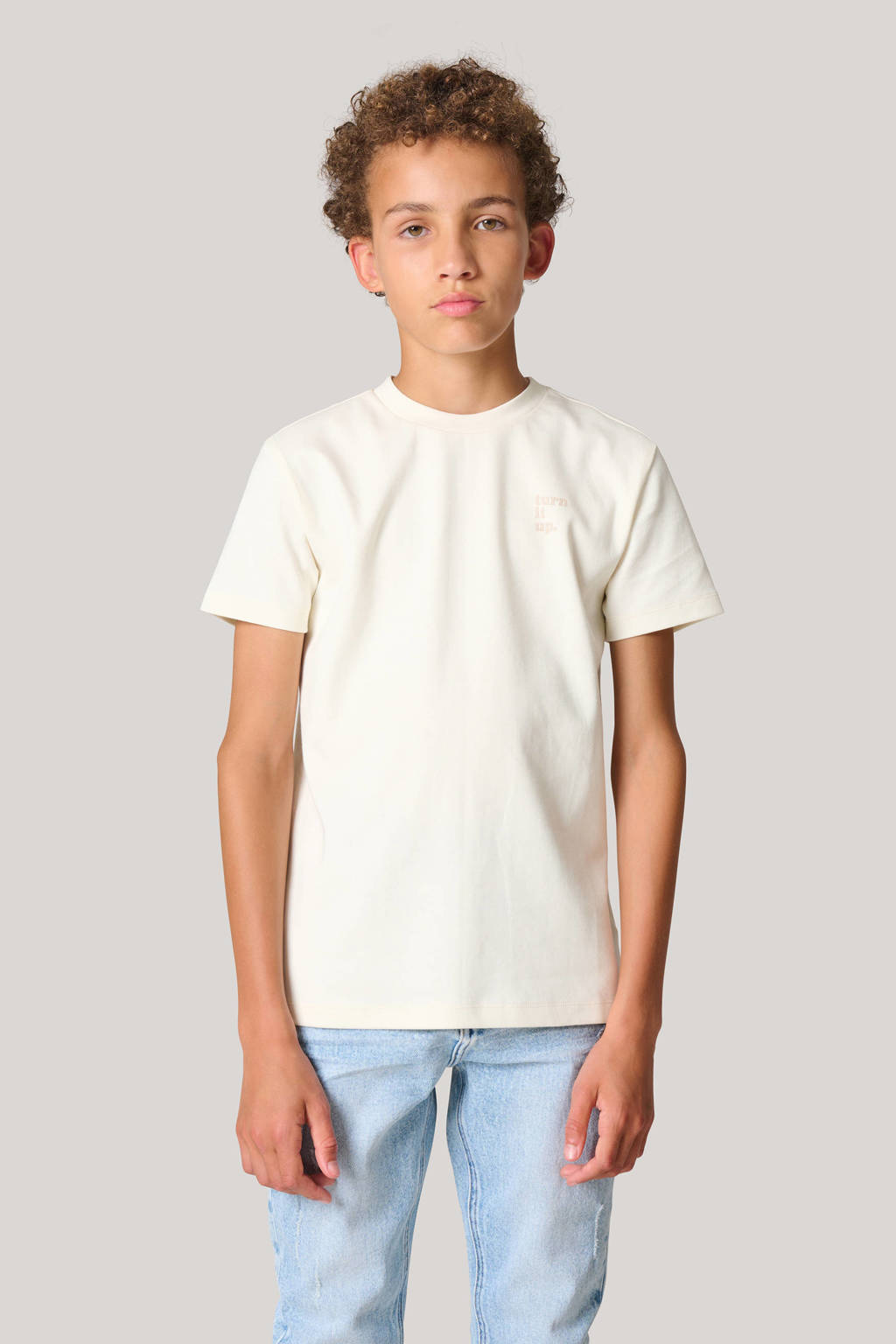 Shoeby T-shirt met printopdruk ecru