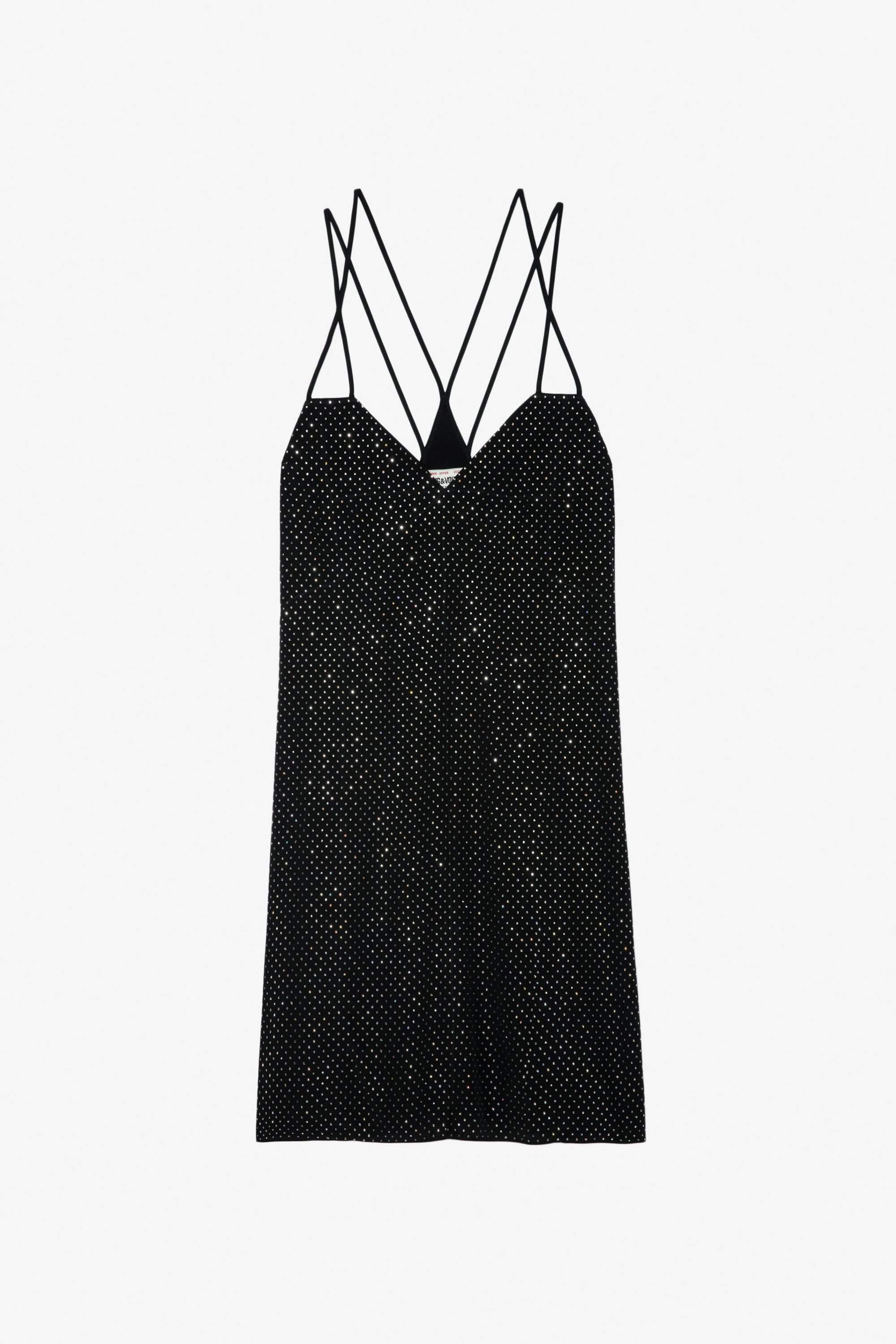 Robe Rohana Strass Soie