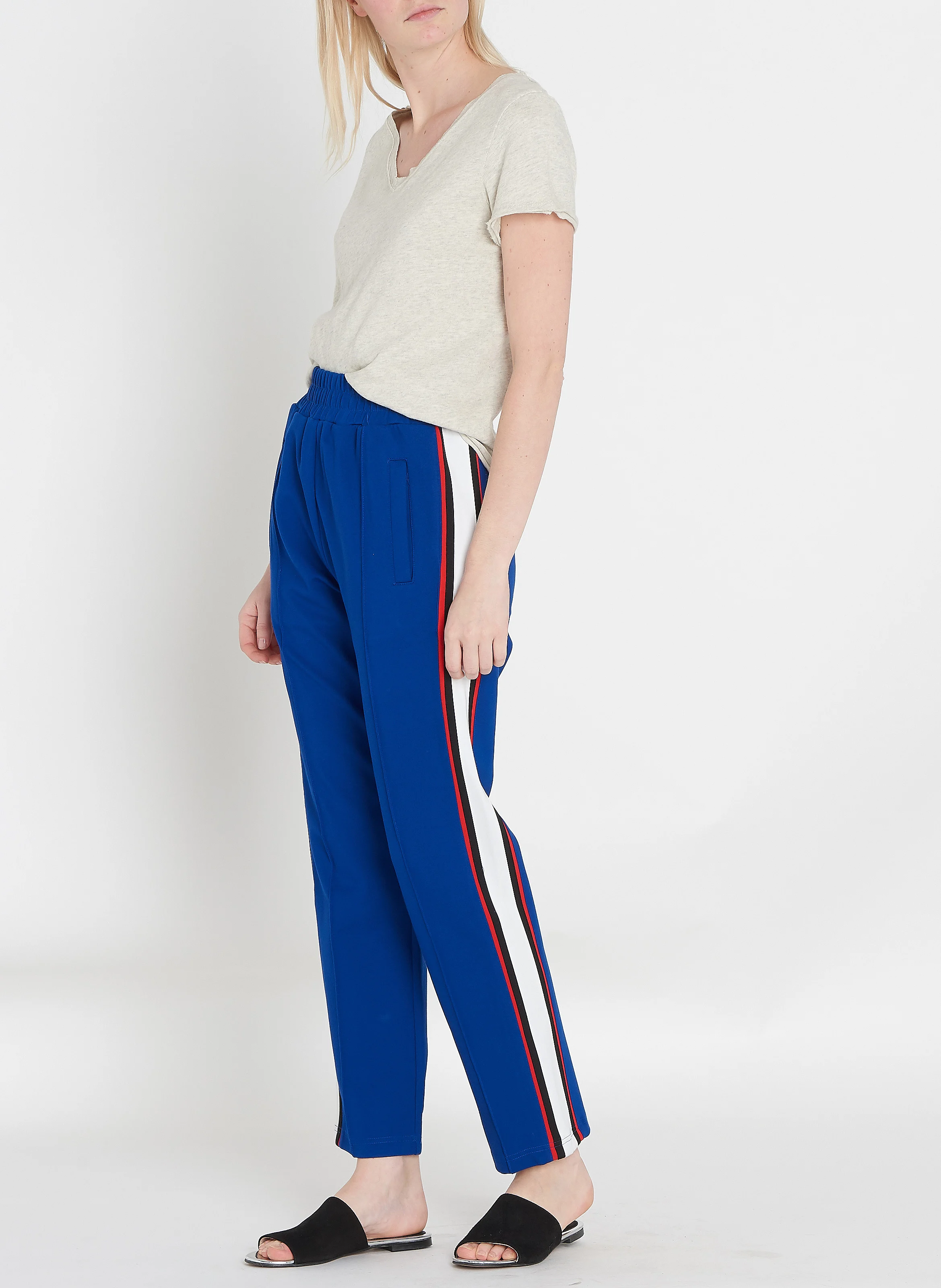 SONOMA - Tee-shirt col V en coton | Gris