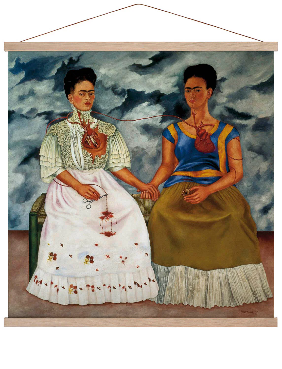 Die zwei Fridas von Frida Kahlo