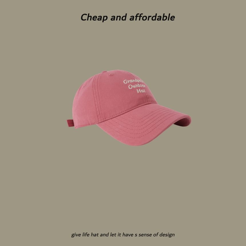 Alpha Kiss - Baseballpet met geborduurde letters