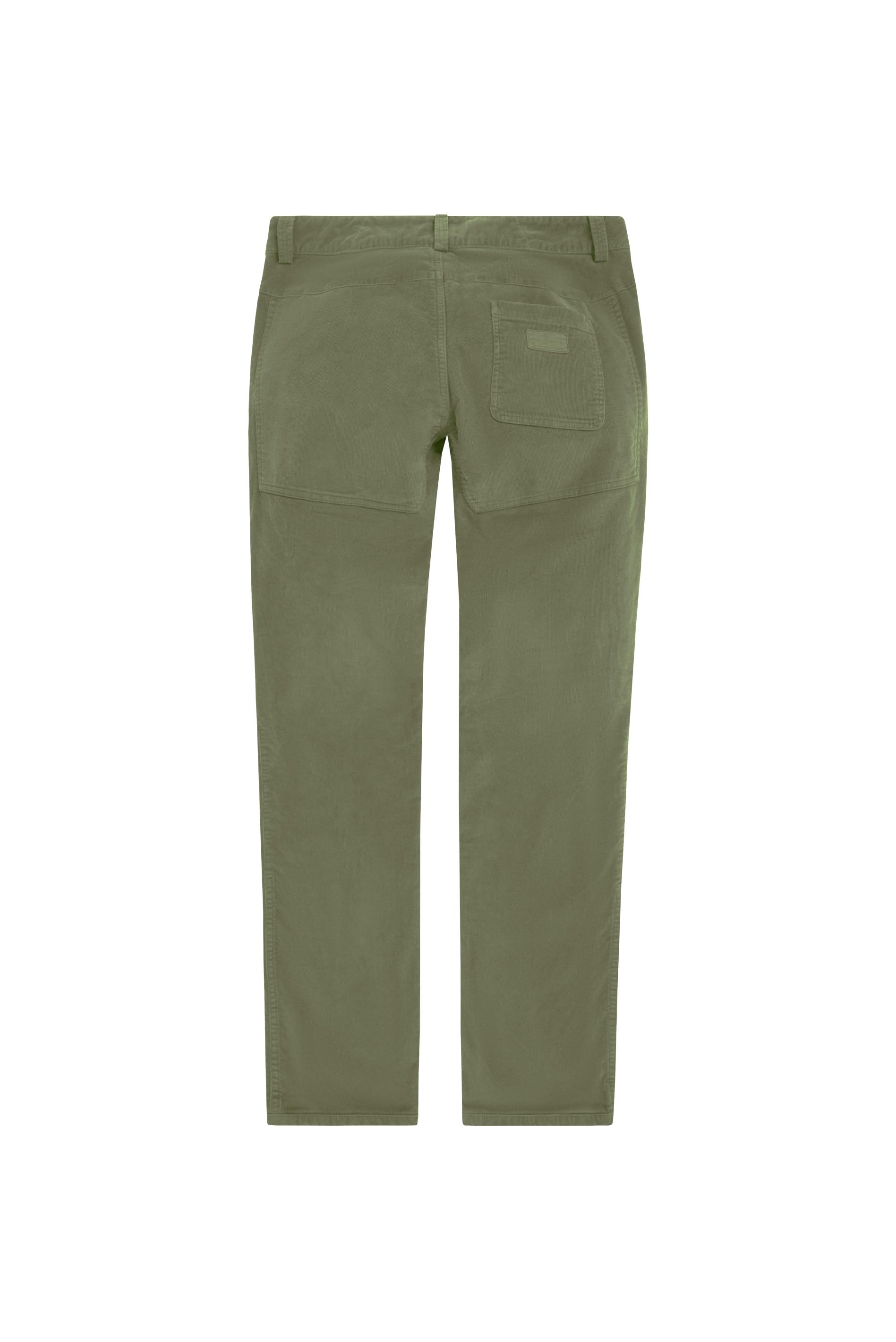 Amundsen Fjordcord Slacks 16 Wale Olive Ash