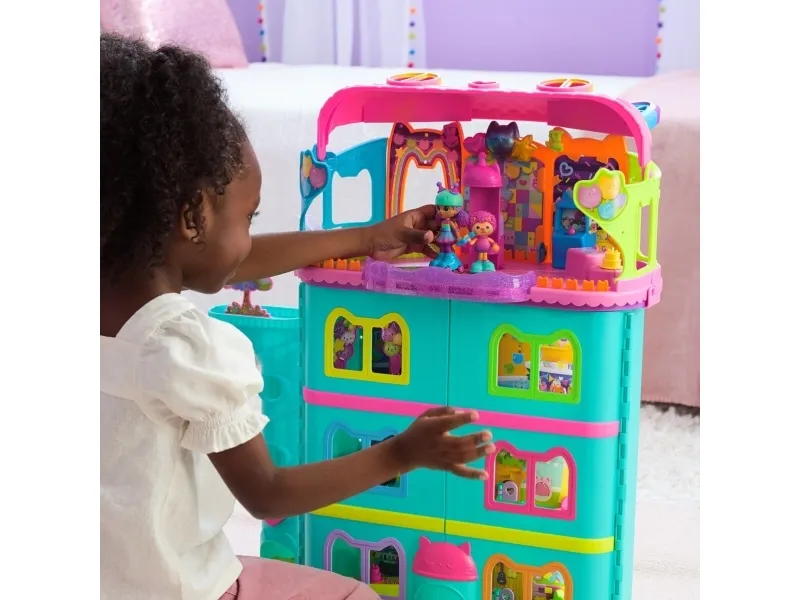 Gabby's Dollhouse Rooftop Roller Party Playset