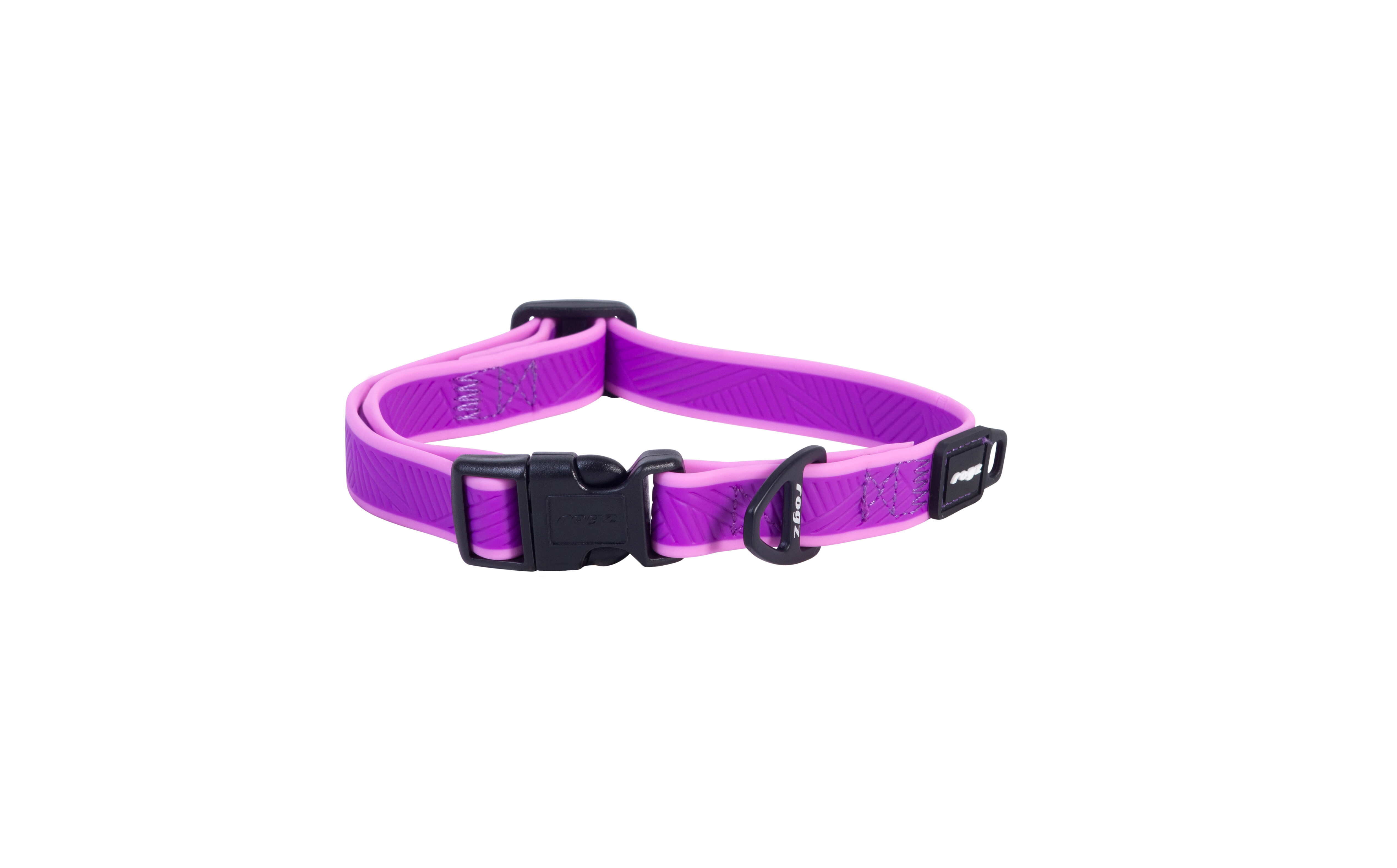 Rogz Beltz Amphibian - Halsband Hond - Paars - M
