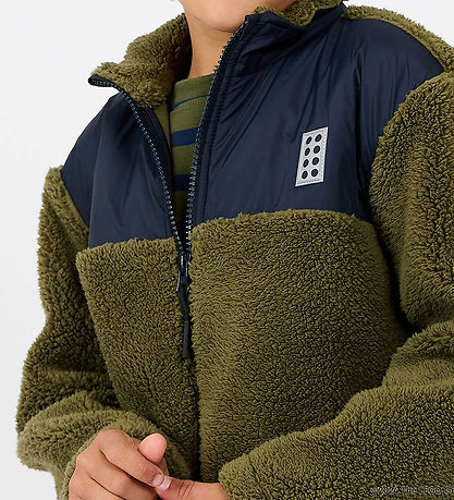LEGO? Wear Fleecejakke - LWScout - Dark Khaki