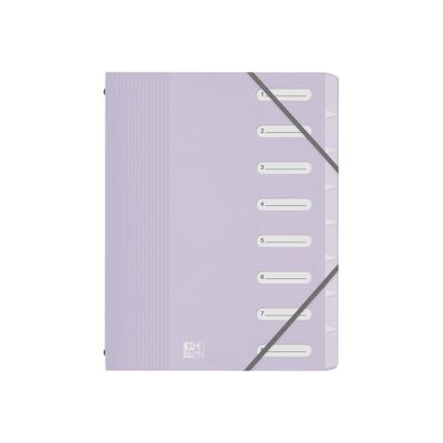 Oxford School Life - Trieur 8 positions - A4 - disponible dans différentes couleurs