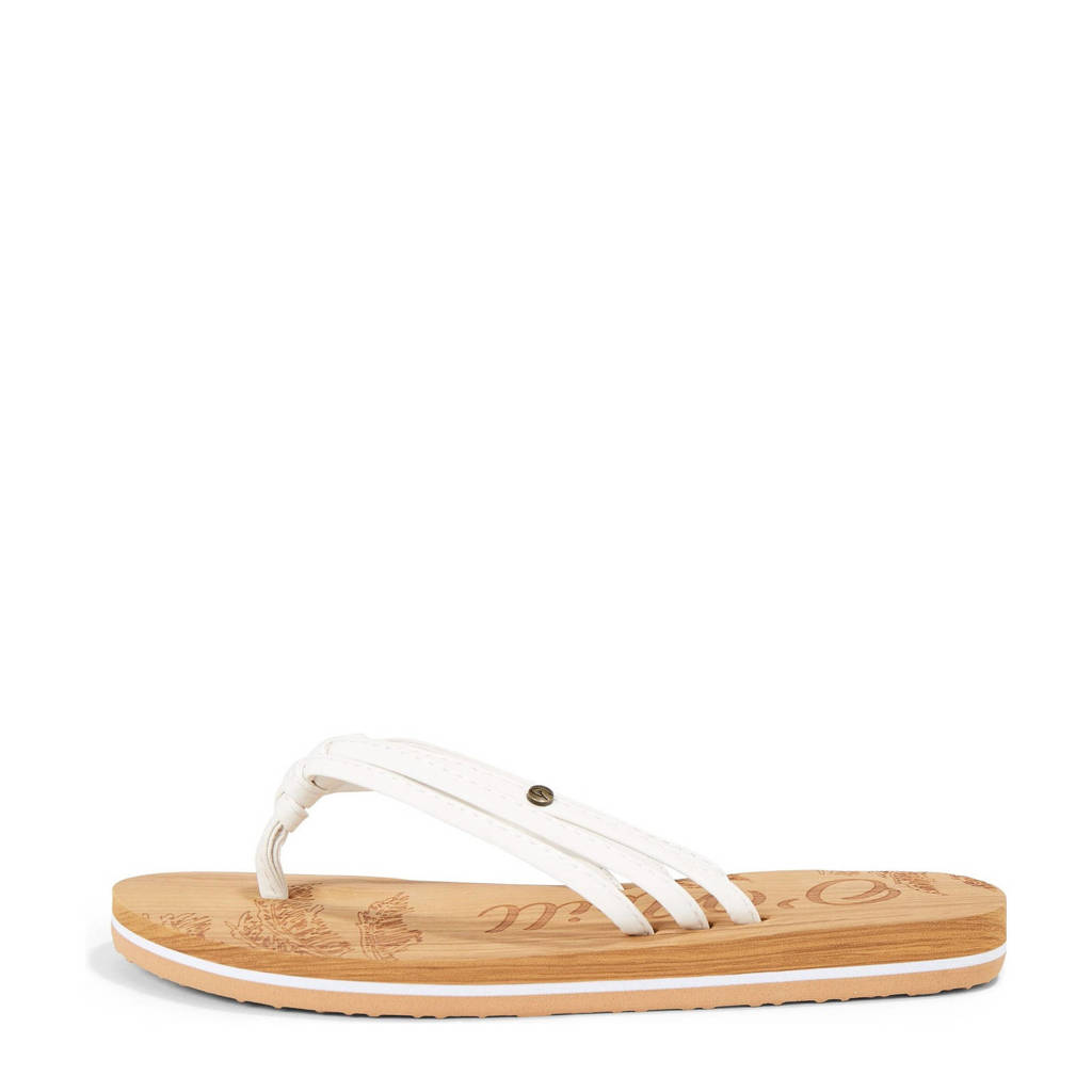 O'Neill Ditsy Sandalsteenslippers wit