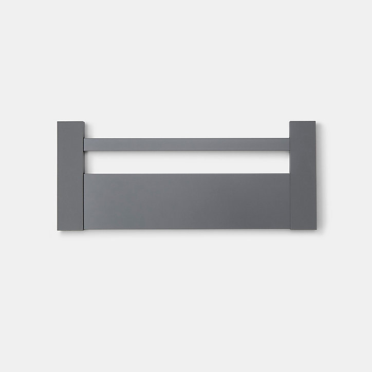 Façade de casserolier de cuisine Soto gris anthracite mat l. 40 cm GoodHome