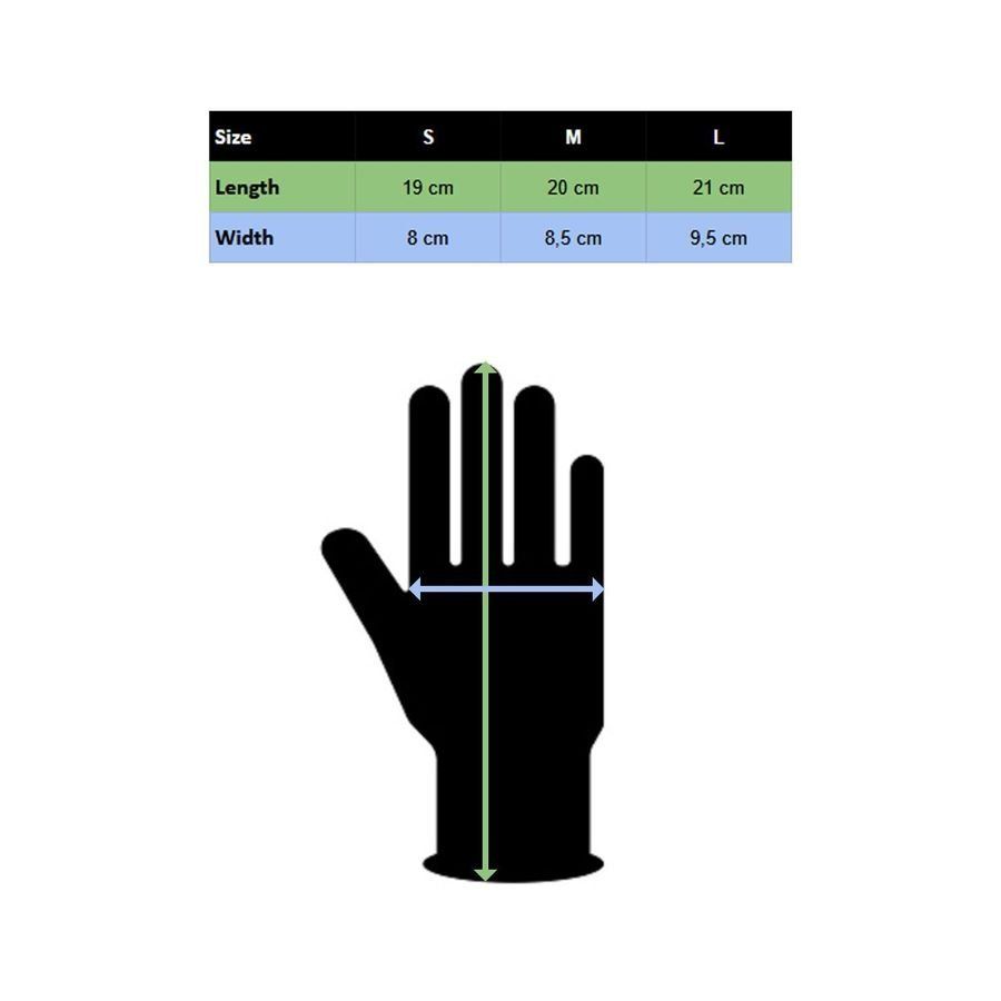 B.93 X Unisport Gants de Joueur - Noir Enfant
