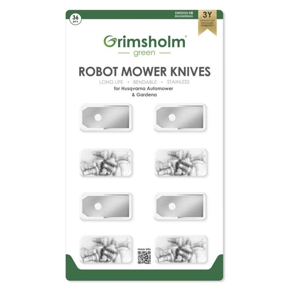 GRESSKLIPPERKNIV GRIMSHOLM HUSQVARNA AUTOMOWER 36STK