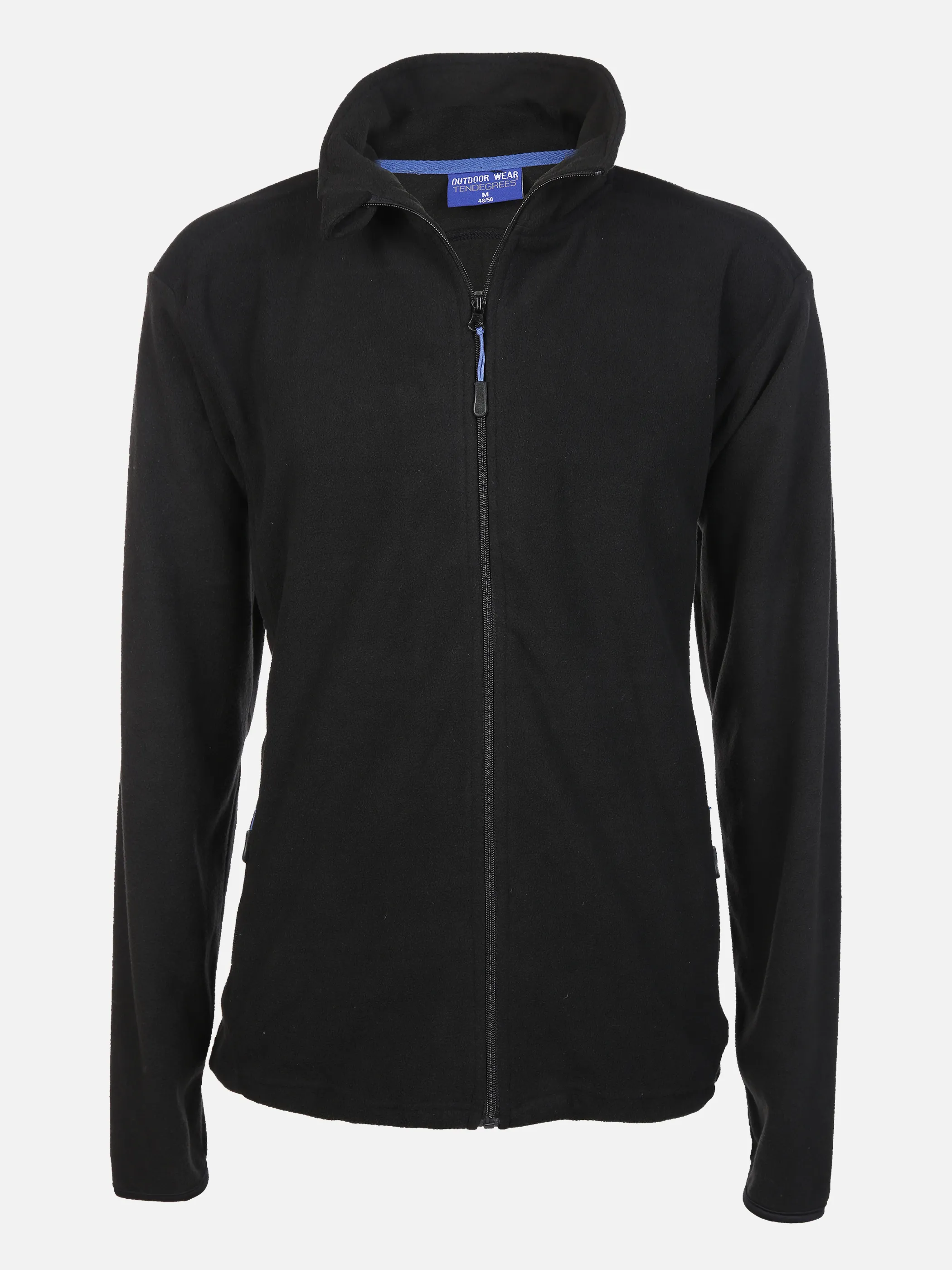 Herren Fleecejacke mit Stehkragen