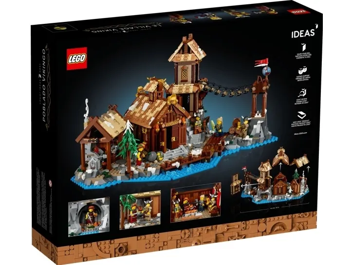 LEGO IDEAS 21343 VIKING LANDSBY