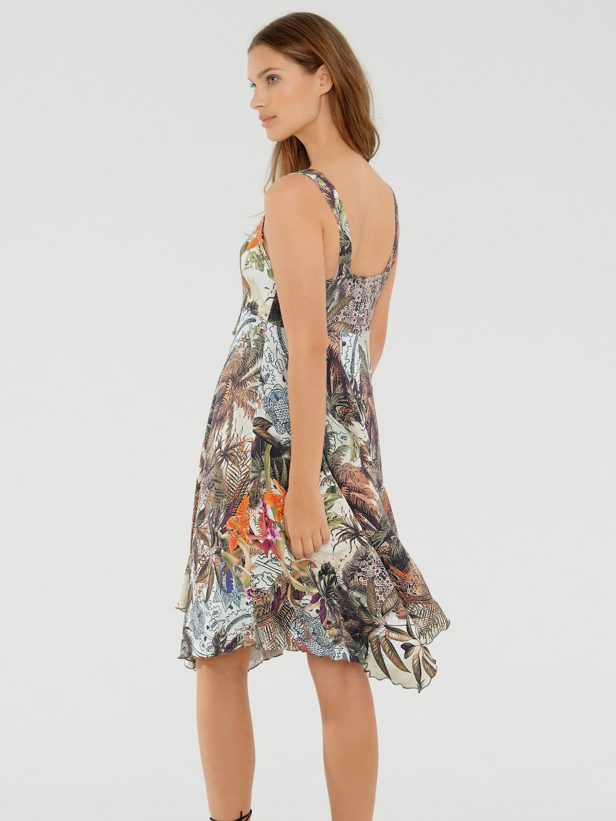 Druck-Kleid