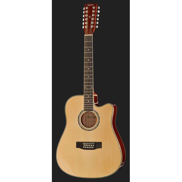 Harley Benton HBD200-12NT 12-String Westerngitarre mit Cutaway