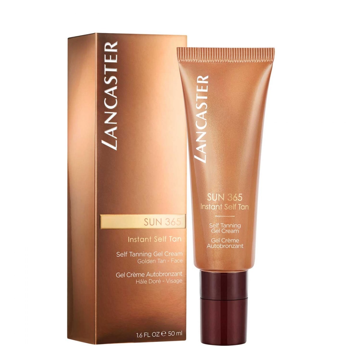 Lancaster SUN 365 - Instant Self Tan Gel Crème Autobronzant - Visage