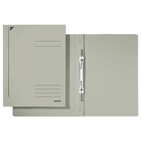 Leitz 30400085 Spiralhefter, A4, kfm. Heftung, Pappkarton, grau
