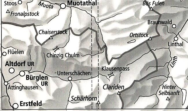 BUNDESAMT - 3313T KLAUSENPASS ECHELLE 1 33 000