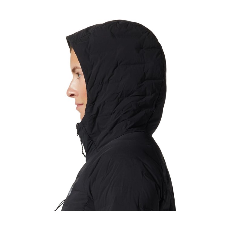 Mountain Hardwear Stretchdown Hoody Jacket Women Black
