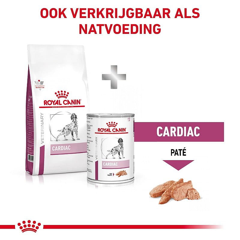 Royal Canin Hond Cardiac Dieetvoeding voor ondersteuning van de hartfunctie bij volwassen honden