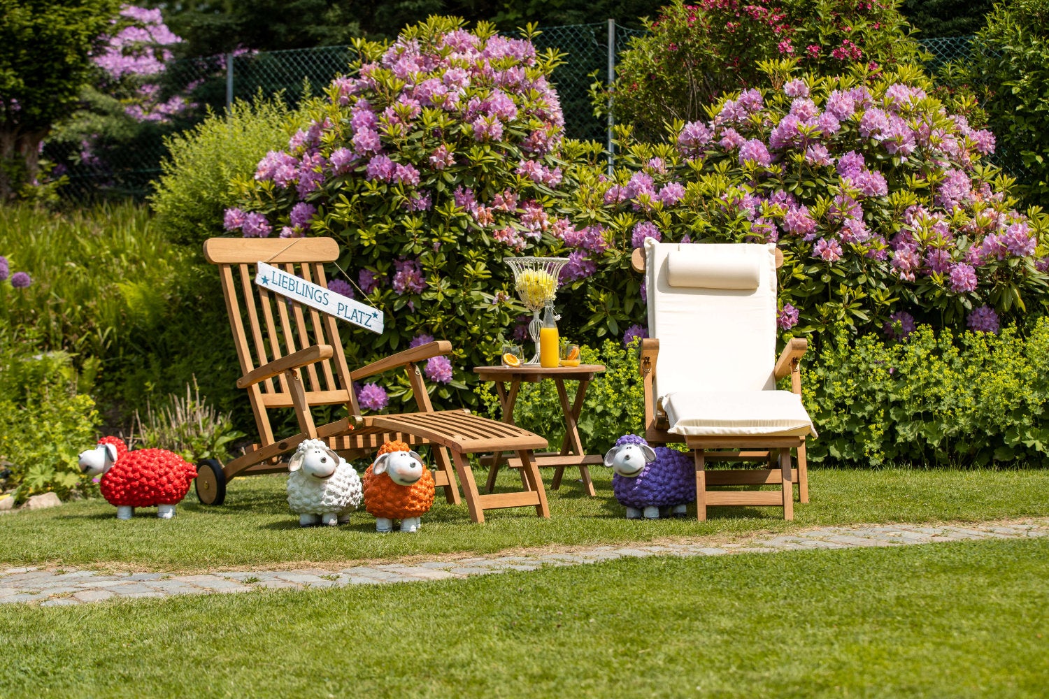 Teakhouten ligstoel, tuinligstoel, zonnebed met armleuningen, wielen, opvouwbaar, premium